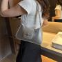 HR257 Small Design New Trendy Women's Bag PU Fashion One Shoulder Women's Bag Simple Portable Fashionable Daily Underarm Bag