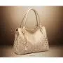 2024 New Fashion Europe And The United States Shoulder Oblique Span Handbag Large Bag Stuffed Bun Mother Bag