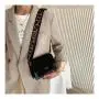 ZR340 2023 Spring New Korean Small Crossbody Small Square Bag Hong Kong Style One Shoulder Broadband Women's Bag