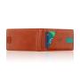 Custom Men Rfid Blocking Money Clip Wallet PU Leather Money Clips Wallet For Men