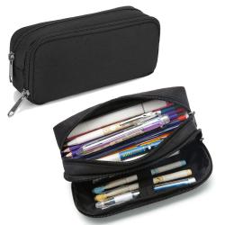 Gelory Latest Hot Sale Large Capacity Stationery Storage Pouch Aesthetic Simple Durable Pencil Case
