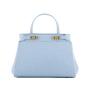 Wholesale Top Grade Fancy Style Womens Handbags Classic Fashion Vegan Leather Luxury Lock Custom Brand Logo Womens Tote Bags