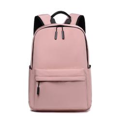 2024 new computer backpack men's and women's fashion trend simple solid color travel backpack large capacity backpack