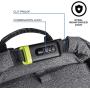 Avoid Theft Backpack HMWPE Fabric Backpack Anti Knife Bag Water Proof Drawstring Level 5 Cut Resistant Anti-theft Bag With Lock