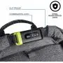 Avoid Theft Backpack HMWPE Fabric Backpack Anti Knife Bag Water Proof Drawstring Level 5 Cut Resistant Anti-theft Bag With Lock