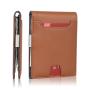 Wholesale men money clip leather mens wallet card holder rfid pu money clips wallets