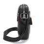 2024 Wholesale Vegan Leather Shoulder Bag For Retro Men With Messenger Webbing Strap