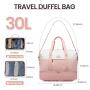 LOVEVOOK 30L Wholesale Customized Travel Duffel Bag Overnight Bags Carry on Luggage Weekender Bag for Women