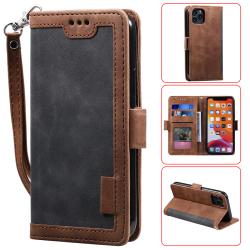 Factory wholesale leather cell phone wallet case leather mobile flip phone case cover