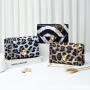 Leopard Small Square Women's Bags New 2024 Manufacturers Wholesale Korean Shoulder Crossbody Bags Cell Phone Bags