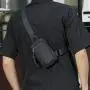 ZF189 Slanting Cross-body Bag Men Oxford Shoulder Chest Bag Mini Simple Waterproof Wear-resistant Fashion Business