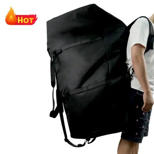 Extra Large XXL  Size Carbon Filter Lined  Travel Smell Proof Duffle Bag Backpack For Travel