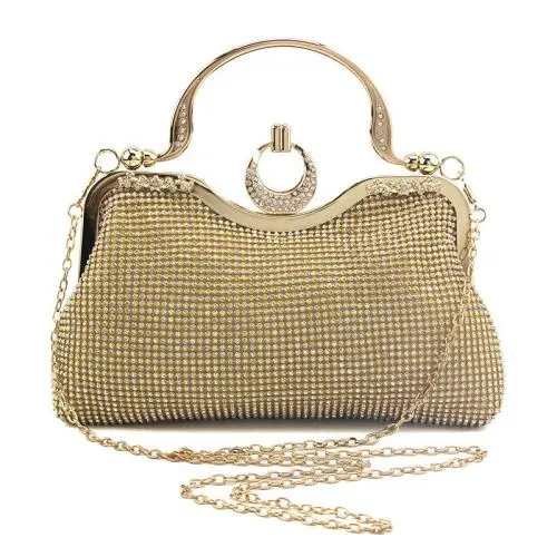 2024 Custom Crystal Stone Evening Bag Handbag For Women Luxury Ladies Clutch Purse