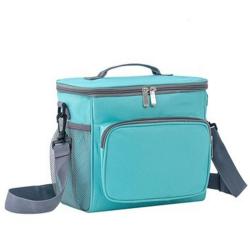 ZF087 Customized Handheld Shoulder Oxford Cloth Thickened Insulation Bag Student Lunch Bag Outdoor Picnic Bag Simple Convenient