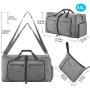 Custom Large Capacity Travel Bag Multifunctional Duffle Bag Foldable Fitness Sports Luggage Bag for Short Distance Travel