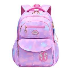 ZF351 New Primary School Children's Schoolbag Third To Sixth Grade Girls Shoulder Bag Lightweight Backpack