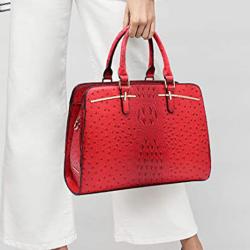 2023 HONGYA Satchel Purse Set 2pcs Women Handbag Wallet Tote Bag Bolsa A Cuestas Crocodile PU Leather Shoulder Bag Hobo Bag