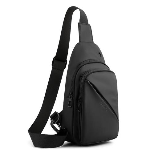 ZR562 Man Chest Bag New Waterproof Shoulder Bag Sports Travel Crossbody  Leisure Solid Color Nylon Business High Quality Bag