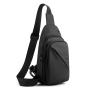 ZR562 Man Chest Bag New Waterproof Shoulder Bag Sports Travel Crossbody  Leisure Solid Color Nylon Business High Quality Bag