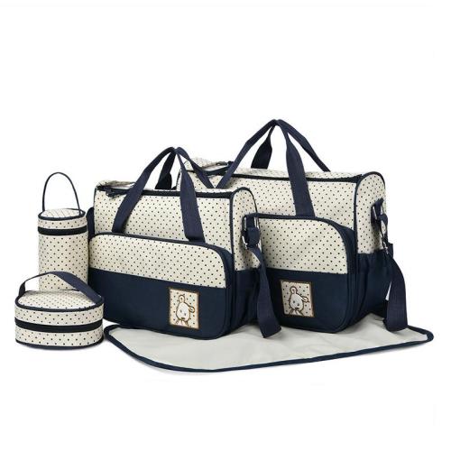 HR771 Parent-child Travel Mommy Bag Casual Fashion Crossbody Bag Home Storage Multifunctional Handbag Waterproof Shoulder Bag