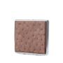 OEM ODM Customize Handmade Genuine Real Ostrich Skin Leather Luxury Classic Cigar Cigarette Case Box