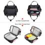 Lovevook 2022 Water-Resistant Leakproof Lunch Tote Bag for Women and Men Insulated Lunch Bag Wide-Open Lunch Box Backpacks