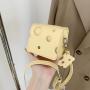 KBW377 New Headphone Women Bag Fashion Small Square Package French Cute Mini Bag Crossbody Single Shoulder Cheese Bag For Women