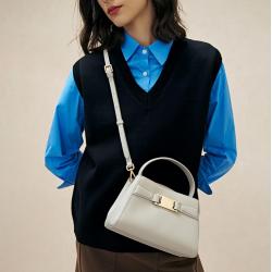 2024 New Fashion Women Handbags Wholesale Handbag Suppliers Ladies Luxury Genuine Leather Pu Leather Handbag Custom Logo