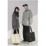 ZR112 Vintage Canvas Large-capacity Portable Shoulder Bag for Men and Women's Travel Bag Work Clothes Wind Tote Bag