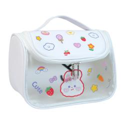 KBW140 2023 Wholesale Travel Organizer PVC Clear Makeup Bag Large Capacity Portable Female Makeup Bag