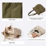 Factory customized shoulder bag external pocket drawstring shopping bag Japanese nylon large capacity tote bag