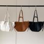 High Quality Fashion Trendy Pu Leather Handbag Shoulder Women'S Bucket Tote Bags Manufacturers