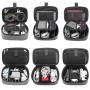 Gadget Organizer Bag Electronic Accessories Carry Case Portable Waterproof Double Layers All-in-One Storage Bag