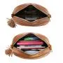 LOVEVOOK Trendy Design Lightweight Quilted Shoulder Purse Vegan Leather with Tassel Quality Crossbody Bags Women