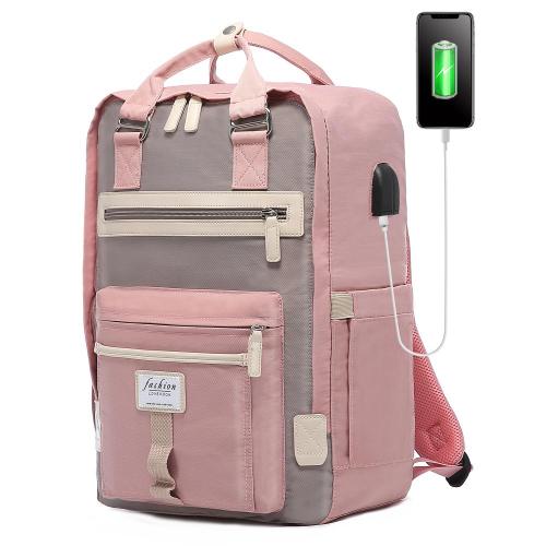 LOVEVOOK 2022 Backpack for Women 15.6 Inch Waterproof Work Backpack Cute Computer Bookbags with USB Women's Laptop Backpacks