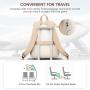 LOVEVOOK fashion ruskpack large capacity 15.6in computer bags for women men school College work nurse travel laptop backpacks