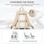 LOVEVOOK fashion ruskpack large capacity 15.6in computer bags for women men school College work nurse travel laptop backpacks