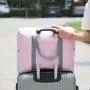 Custom logo Oxford cloth Waterproof Business Style Travel Duffel Bag Large Pocket Overnight Bag Sports Tote Gym Bag