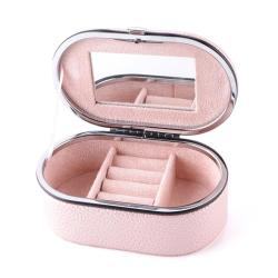 NHC0066 Jewelry Storage Box Travel Portable Jewelry Box Small Ring Packaging Jewelry Box