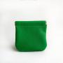 Wholesale Genuine Leather Automatic Closing Data Cable Mini Cosmetic Lipstick Pouch Coin Purse Leather Earphone Storage Bag