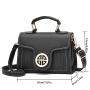 designer Large Capacity Lichee Print 4 Piece Suit Women Leather Handbags pu leather handbag sets