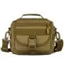 Unisex Small Polyester Zippered Hanging Bag Tactical Outdoor Camping Waist Tool Kit Accessory Pillow-Shaped Mobile Phone Bag