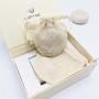 Reusable Organic Cotton Mesh Produce Bags For Soap Packaging Drawstring Natural Mesh Soap Saver Pouch