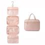 LOVEVOOK New Fashion Travel PVC Cosmetic Bags Portable Hanging Hook Women Toiletry Organizer Storage Makeup Bag Bath Wash Pouch