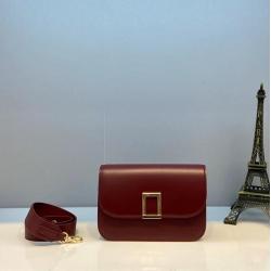 2021 Fashion Cowhide New Trendy Influencer Star Shoulder Bag Small Square Messenger Bag Female Shopping Daily Used Underarm Bag