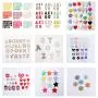 Factory Self-Adhesive Glitter Base Letter Patches A-Z 26 Alphabets Full Sets DIY Sticker Patch Monogram Chenille Letter Patches