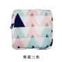 Cute Portable Large Capacity Tampon Bag Cotton Embroidered Storage Bag Zipper Fashion Ladies Bag
