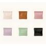ZR481Women Lipstick Bag Girl Portable Mini Simple Hand Cosmetics Headset Travel Data Cable Storage Makeup Bag Coin Purse Wallet