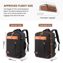 LOVEVOOK Large Capacity travel Backpack TSA-friendly custom business waterproof laptop bags school travel smart backpack unisex