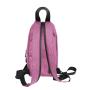 Smell Proof Crossbody Bag Discreet Smoking Activated Carbon Cloth Laminated Chest Bag smell proof bags